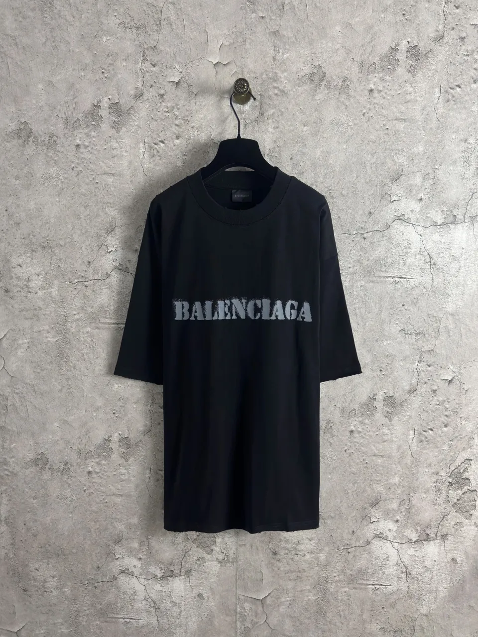 Balenciaga Logo 💰P90 : Black Size：xs-l